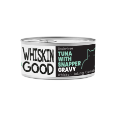 WhiskinGood Wet Food Tuna w/Snapper Gravy 70g, 506969, cat Wet Food, WhiskinGood, cat Food, catsmart, Food, Wet Food